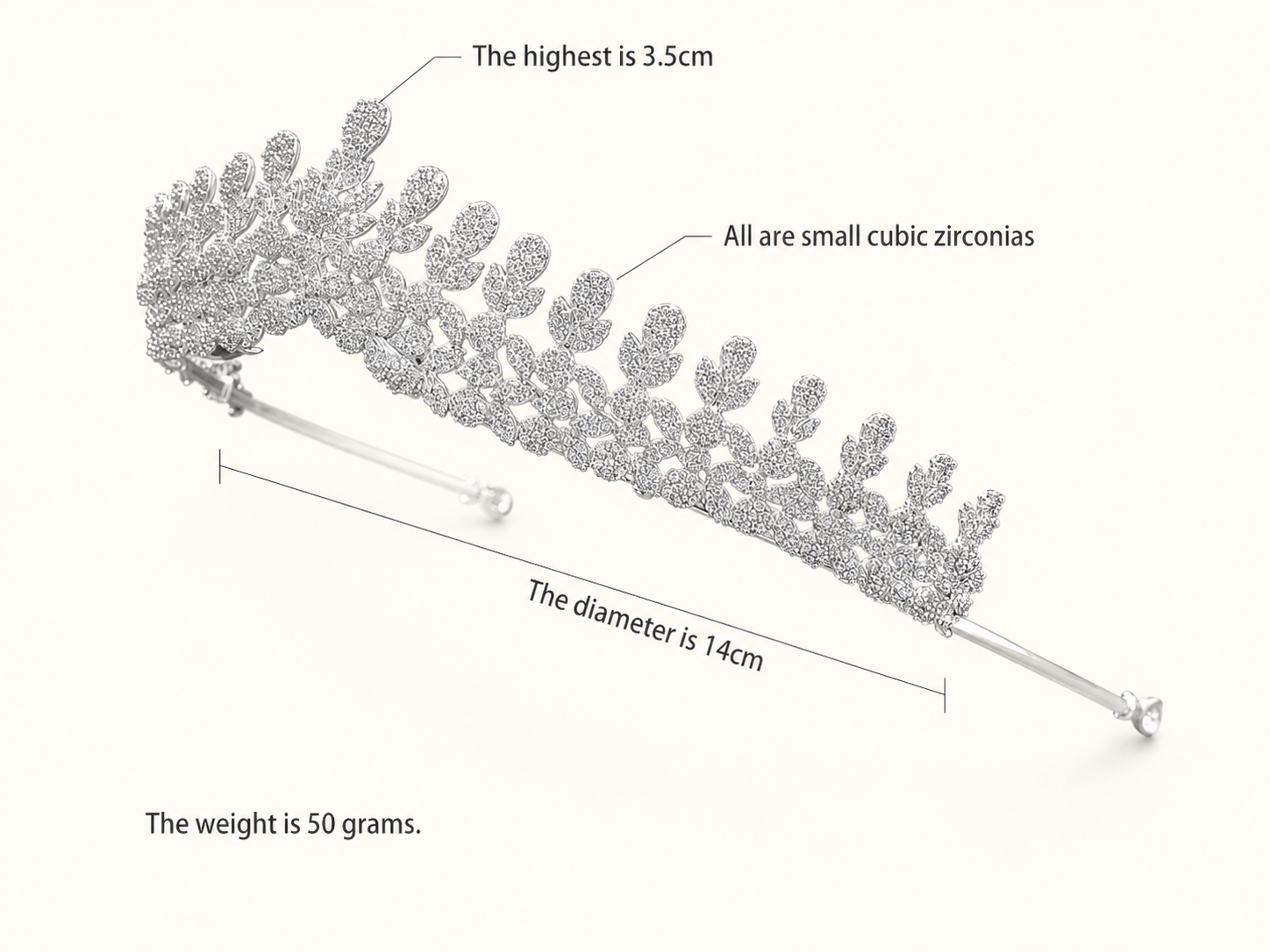 Seraphina Zirconia Tiara
