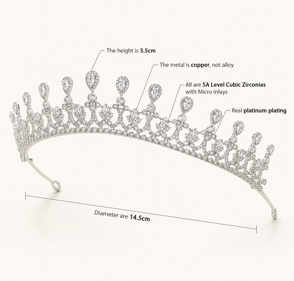 Aurélia Princess Tiara