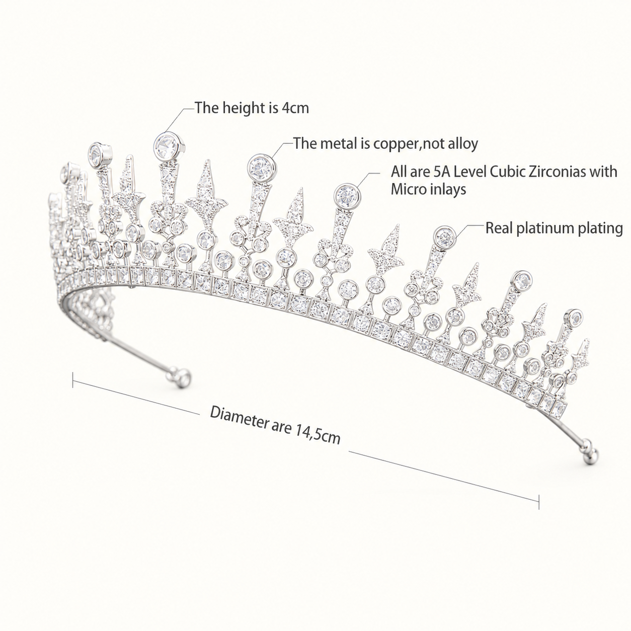 Isadora Royal Tiara