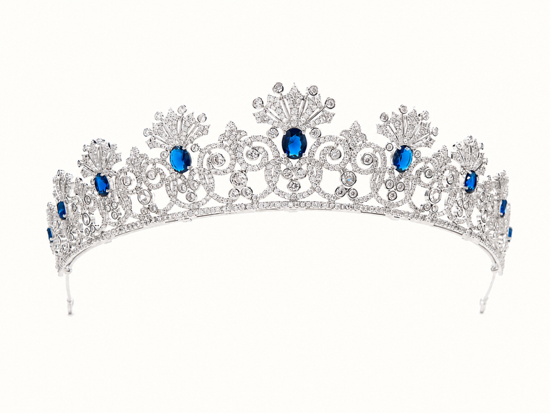 Saphira Königliche Tiara