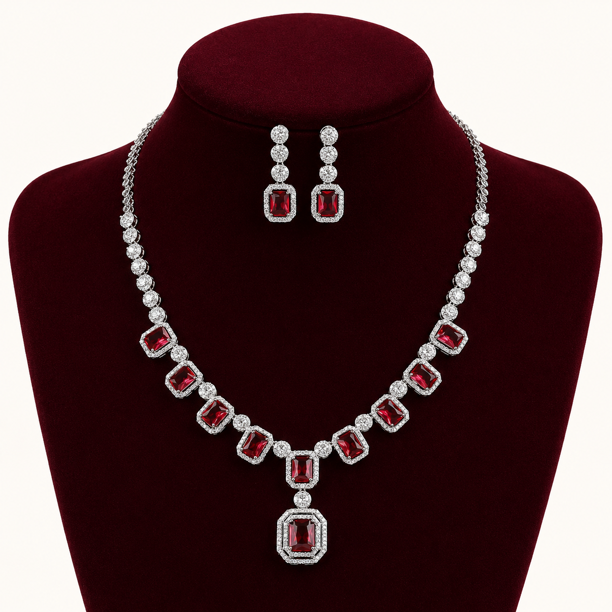 Émeraude Bridal Jewelry Set
