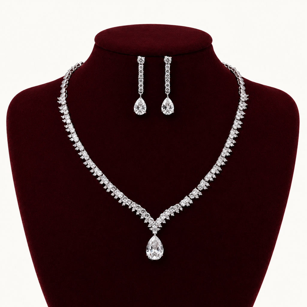 Élise Crystal Bridal Jewelry Set