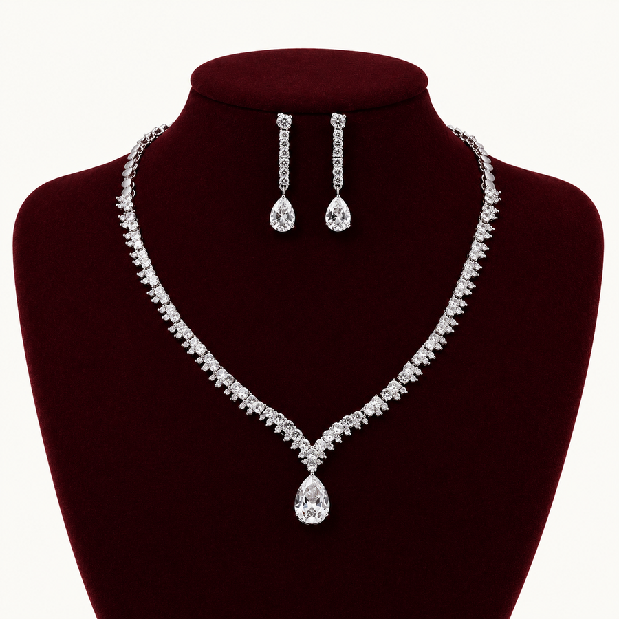 Élise Crystal Bridal Jewelry Set
