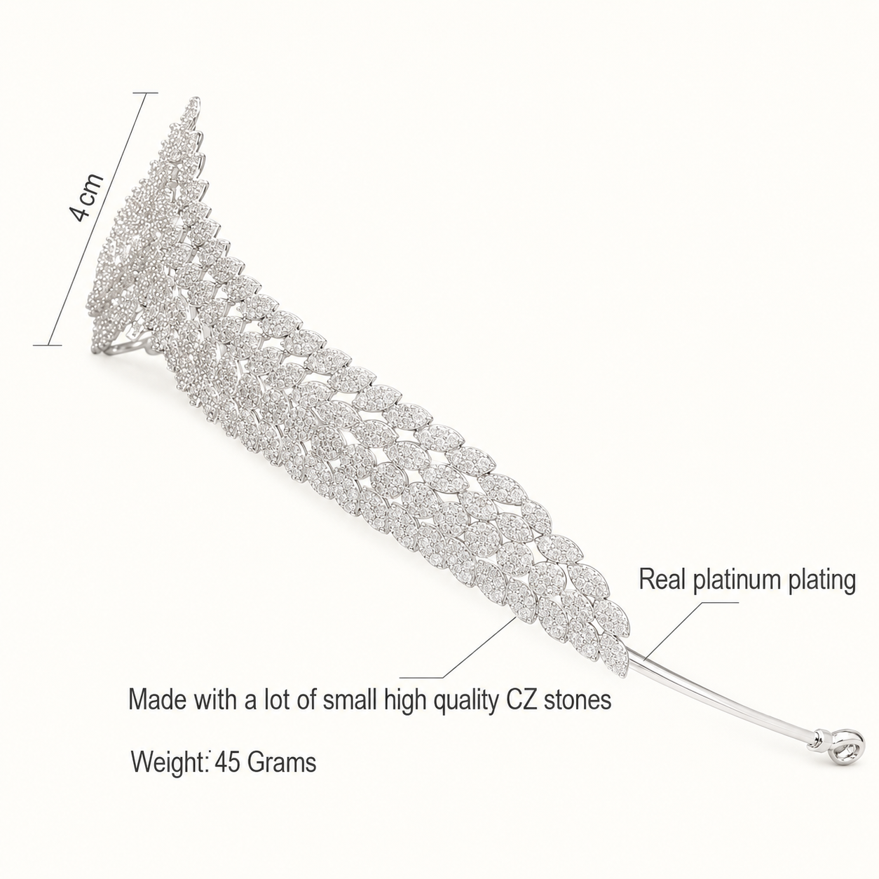 Celestia Zirconia Tiara