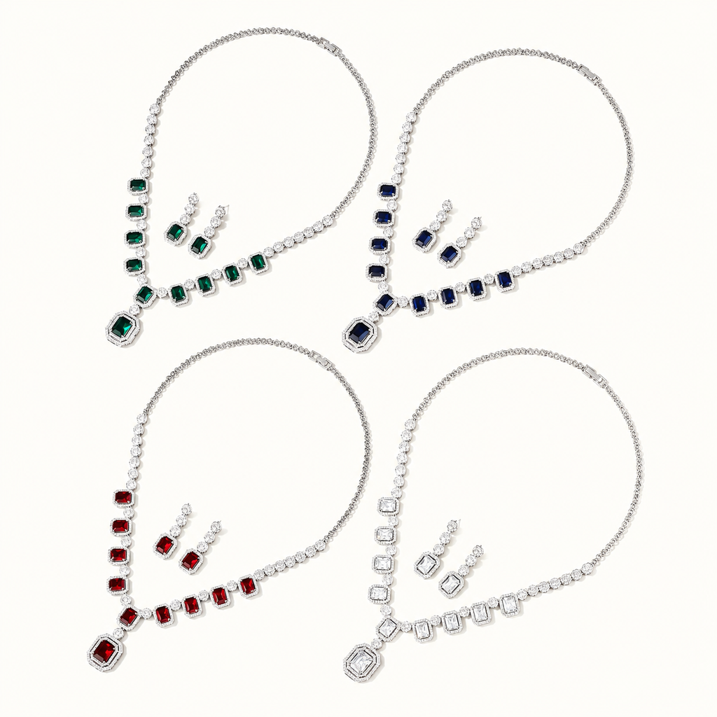 Émeraude Bridal Jewelry Set