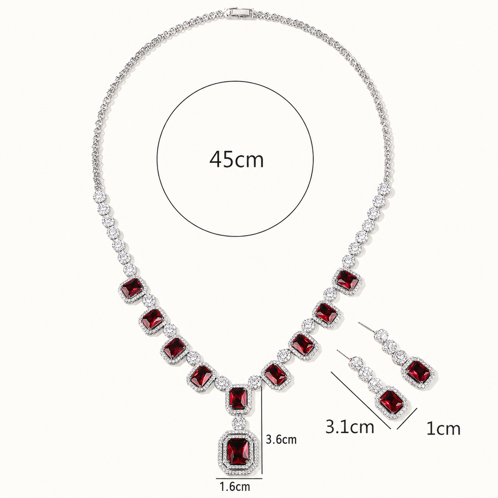 Émeraude Bridal Jewelry Set