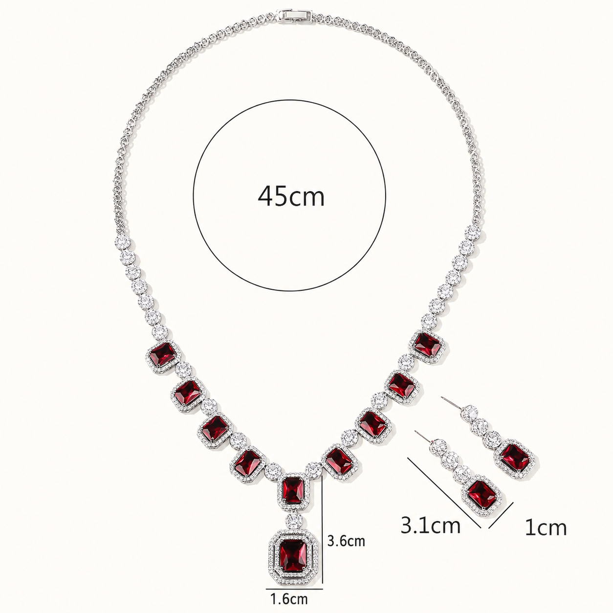 Émeraude Bridal Jewelry Set